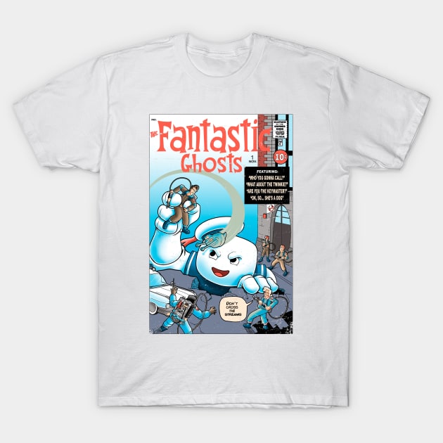 The fantastic Ghosts T-Shirt by Cromanart